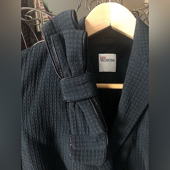 RED VALENTINO Italian Bow Blazer 💞 - Picture 2 of 12
